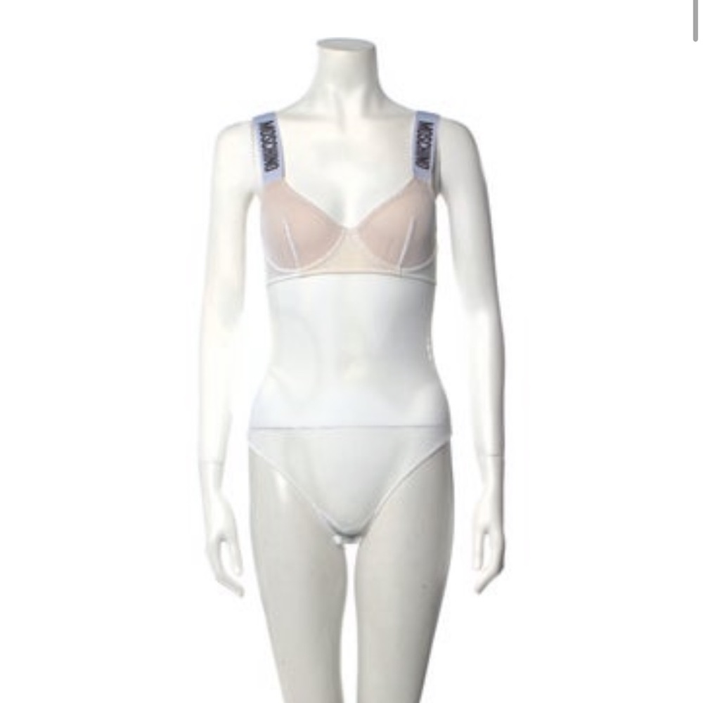 White Net Bodysuit Moschino - Picture 2 of 6